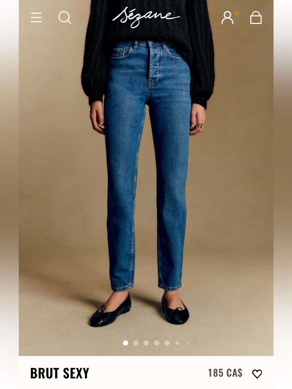 SEZANE the Brut Sexy jeans for women!
